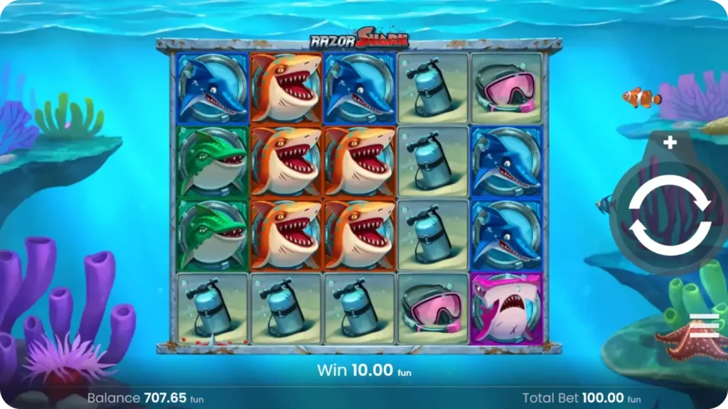 Theme & Visuals in slto Razor Shark
